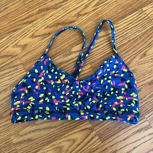 Fleo confetti sports bra